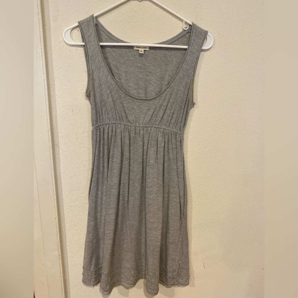 Silence + Noise Dress, Gray, S
